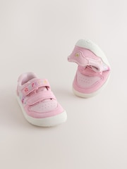 粉色 - Peppa Pig Barefoot Leather Touch Fastening Trainers - 圖片 1，共 7