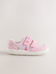 粉色 - Peppa Pig Barefoot Leather Touch Fastening Trainers - 圖片 2，共 7