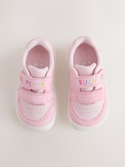 粉色 - Peppa Pig Barefoot Leather Touch Fastening Trainers - 圖片 3，共 7