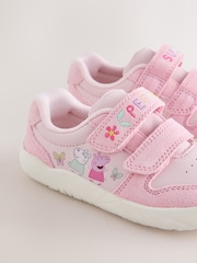 粉色 - Peppa Pig Barefoot Leather Touch Fastening Trainers - 圖片 5，共 7