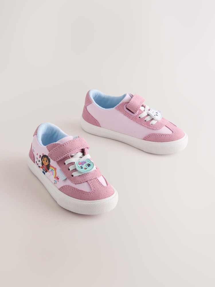 紫色 - Gabbys Dollhouse Touch Fastening Elastic Lace Trainers - 圖片 1/6