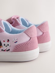 紫色 - Gabbys Dollhouse Touch Fastening Elastic Lace Trainers - 圖片 5/6