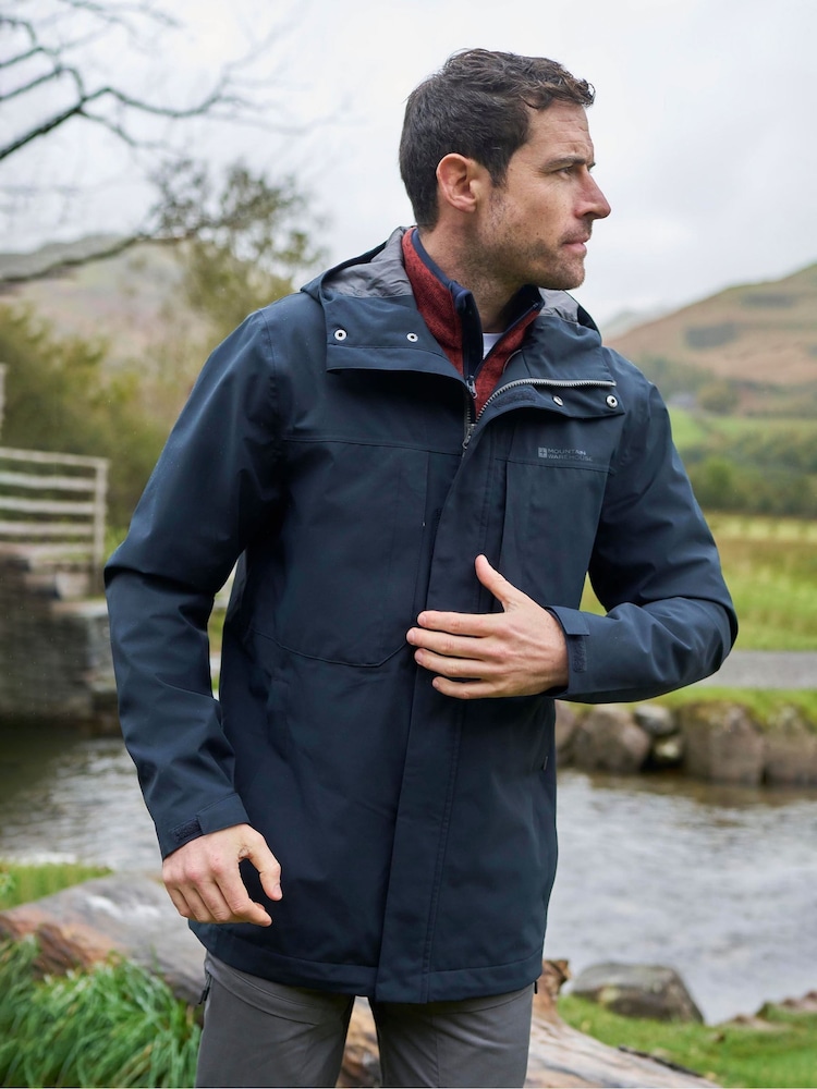 Mountain Warehouse Blue Ridge Waterproof Jacket - Image 1 of 6 Mountain Warehouse Blue Ridge Waterproof Jacket - Image 1 of 6