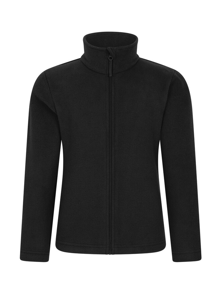 Mountain Warehouse Black Camber II Kids Full Zip Fleece - Image 1 of 5 Mountain Warehouse Black Camber II Kids Full Zip Fleece - Image 1 of 5