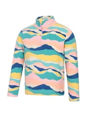 Mountain Warehouse Pink Endeavour Printed Half-Zip Fleece - Image 2 of 4