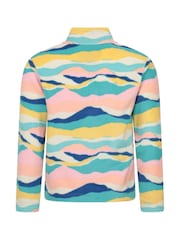 Mountain Warehouse Pink Endeavour Printed Half-Zip Fleece - Image 3 of 4