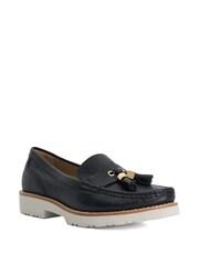 Dune London Black Gwen Loafer Shoes - Image 2 of 5