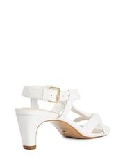 Dune London White Motivating Smart Sandals - Image 4 of 6