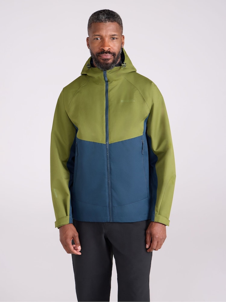 Mountain Warehouse Green Verge Extreme Waterproof Jacket - Image 1 of 5 Mountain Warehouse Green Verge Extreme Waterproof Jacket - Image 1 of 5