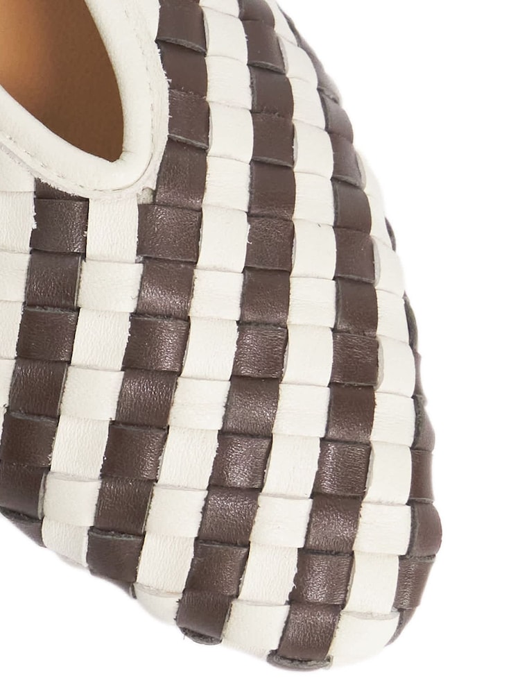 Dune London Brown Henlee Ballet Pumps - Image 5 of 5