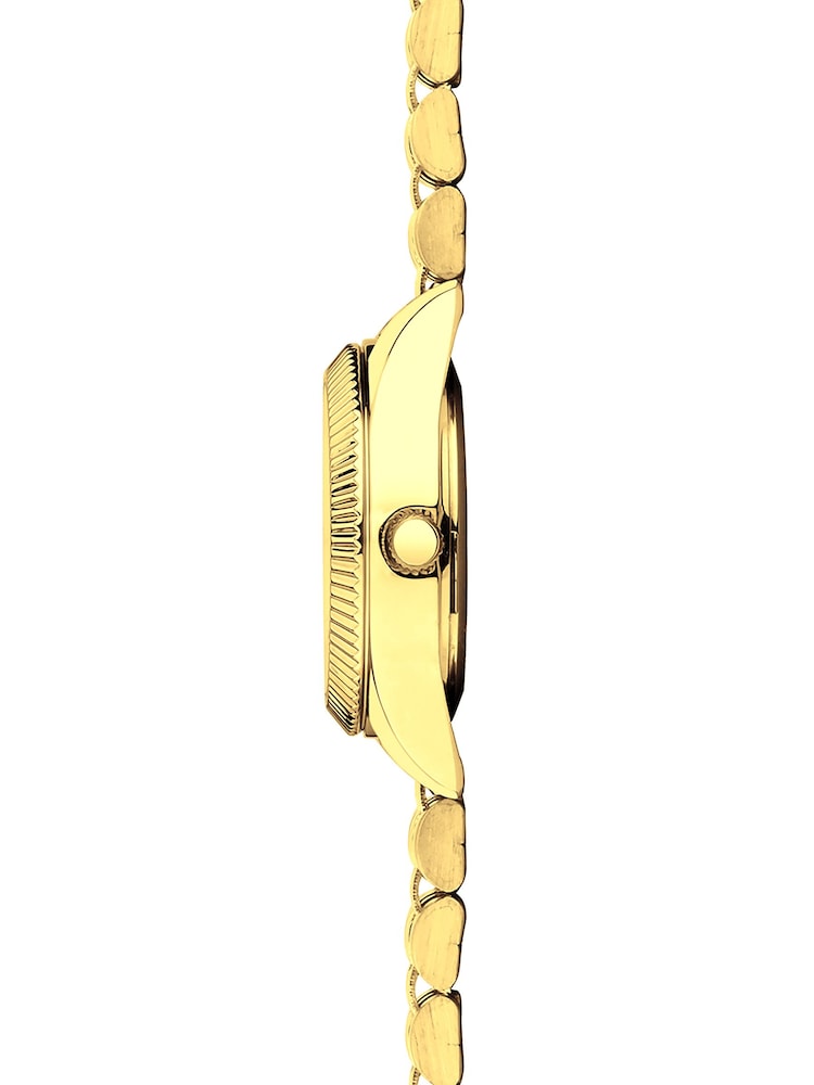 Sekonda Gold Francis 26mm Round Analogue Watch Bracelet - Image 2 of 5