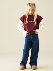 Angel & Rocket Loren Layered Sweat Top - Bild 3 von 6