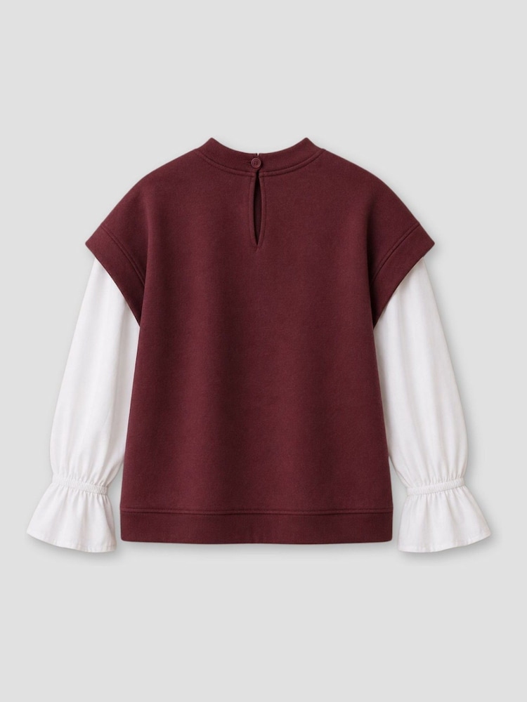 Angel & Rocket Loren Layered Sweat Top - Bild 6 von 6