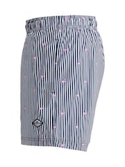 JACK & JONES Blue Stripe Swim Shorts - Image 7 of 7