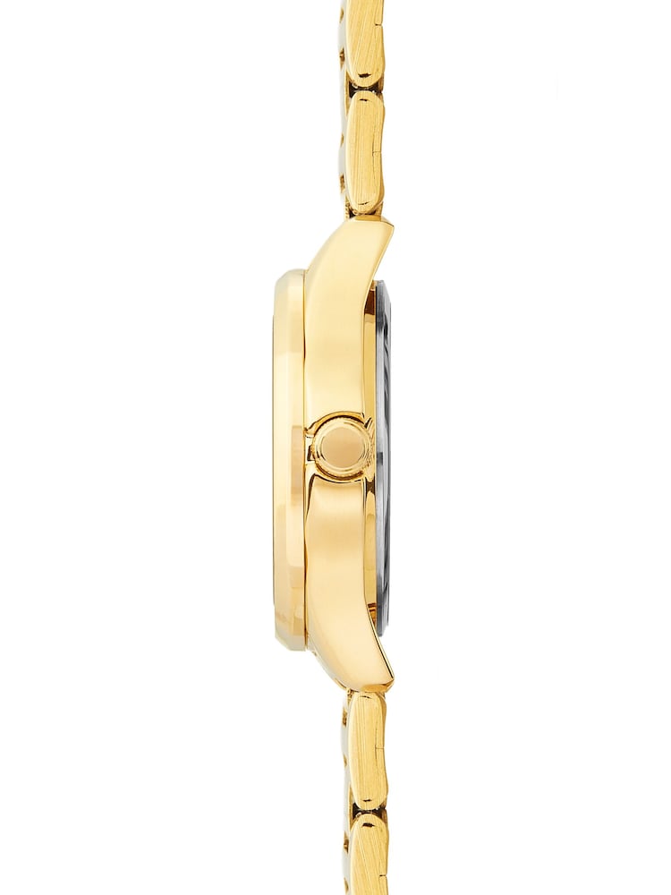 Sekonda Tone Octaire 30mm  TV Gold Analogue Watch with Gold Bracelet - Image 2 of 5