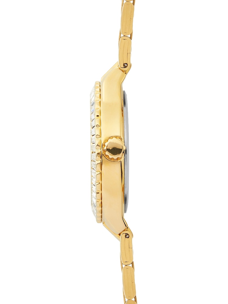 Sekonda Gold Margot 34mm Round Analogue Watch with Gold Bracelet - Image 2 of 5
