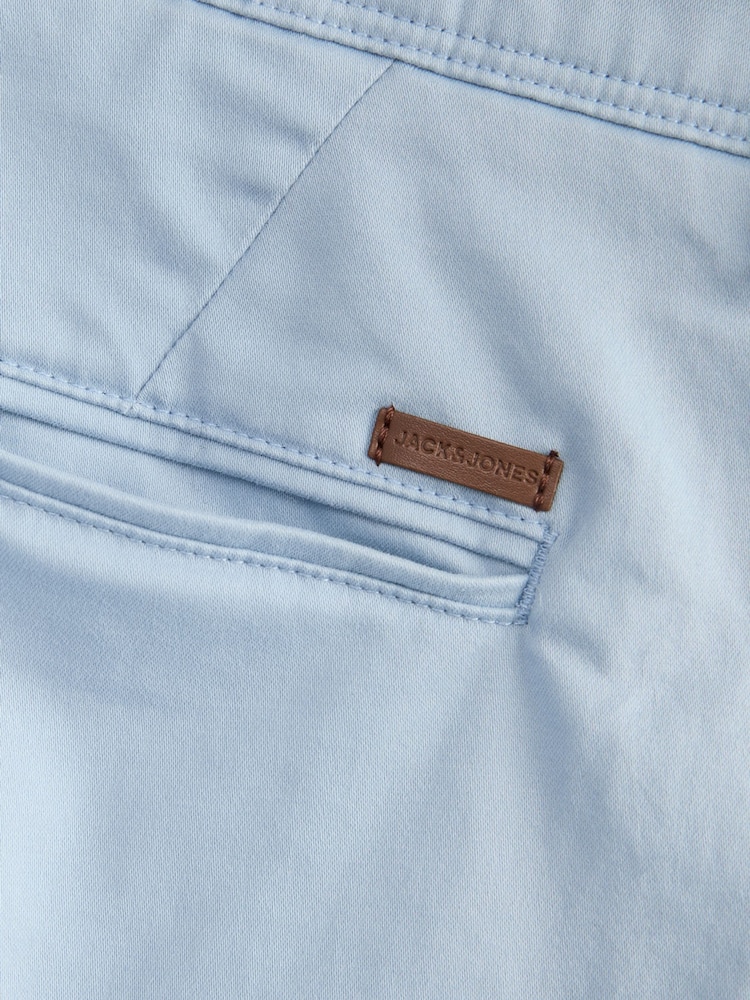 JACK & JONES Blue Slim Fit Chino Shorts - Image 8 of 8