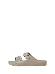 JACK & JONES Grey Two Strap Sandals - Image 3 of 7