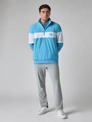 Callaway Apparel Blue Half Zip Convertible Jacket - Image 1 of 6