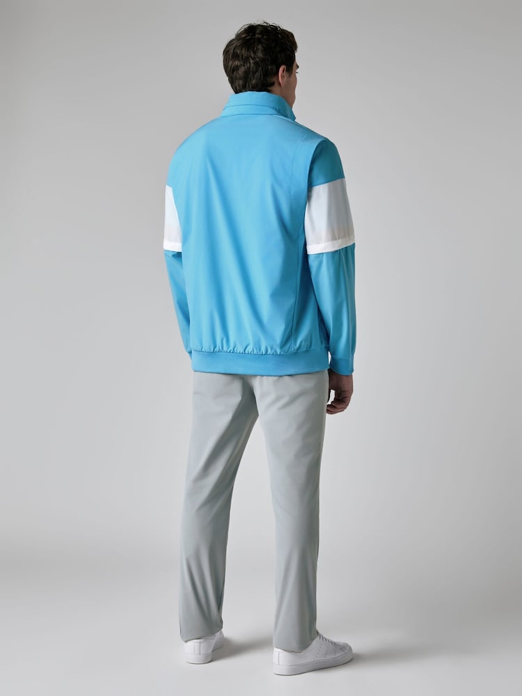 Callaway Apparel Blue Half Zip Convertible Jacket - Image 2 of 6