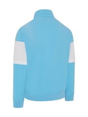 Callaway Apparel Blue Half Zip Convertible Jacket - Image 6 of 6