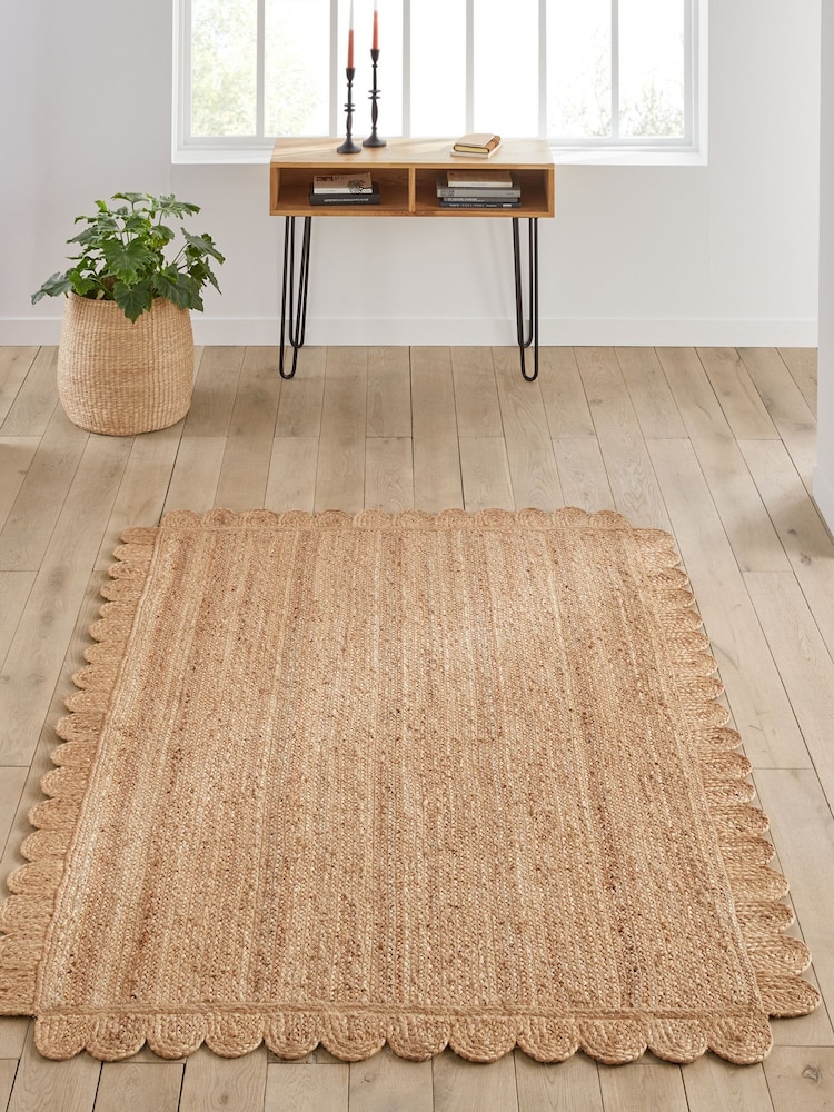 La Redoute Intérieurs Natural Aftas Jute Rug - Image 1 of 4