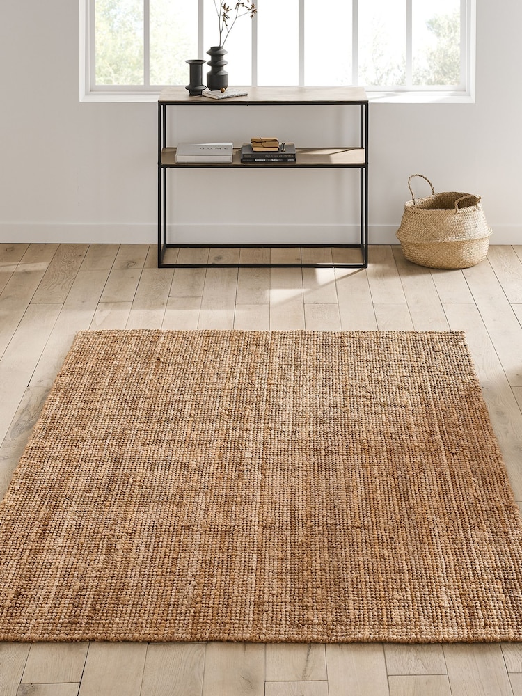 La Redoute Intérieurs Natural Aftas Rectangular Jute Rug - Image 1 of 4