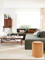 La Redoute Intérieurs Ecru Ary Graphic Textured Wool Rug - Image 2 of 5