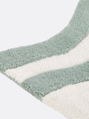 La Redoute Intérieurs Ecru/Celadon Othelo 100% Wool Rug - Image 2 of 4