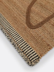 La Redoute Intérieurs Multicolour Euphie Woven Pattern Jute Rug - Image 3 of 4