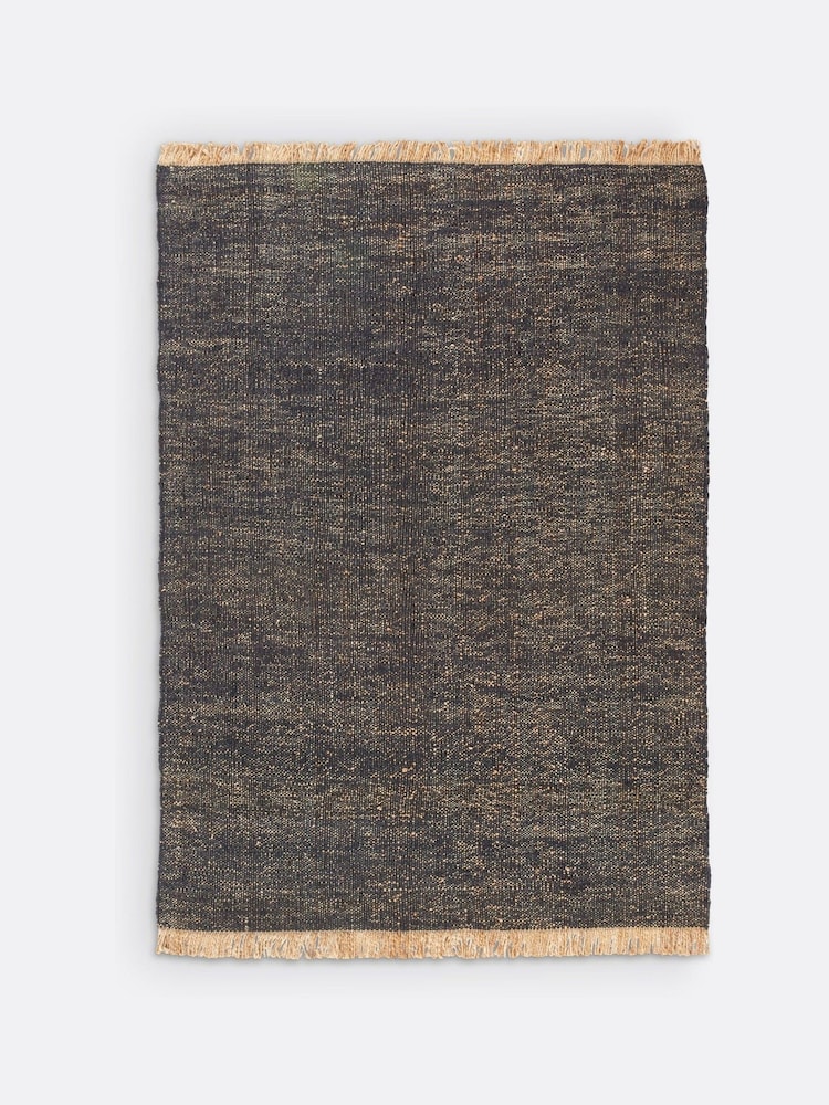 La Redoute Intérieurs Black Babak Jute Rug - Image 2 of 4