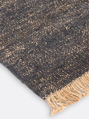 La Redoute Intérieurs Black Babak Jute Rug - Image 3 of 4