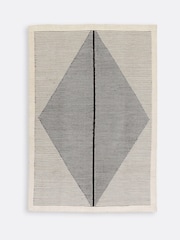 La Redoute Intérieurs Black/Ecru Loscan Indoor/Outdoor Rug - Image 2 of 3