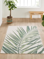 La Redoute Intérieurs Green Armona Rug for Indoors and Outdoors - Image 1 of 4