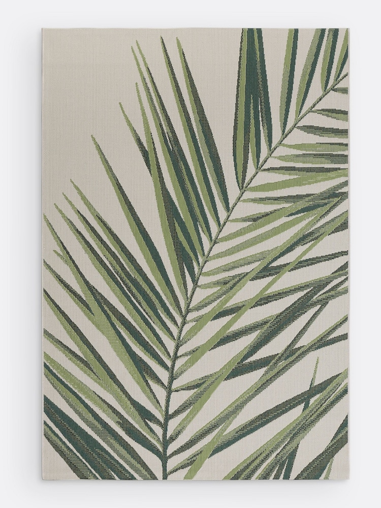 La Redoute Intérieurs Green Armona Rug for Indoors and Outdoors - Image 2 of 4