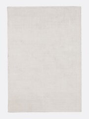 La Redoute Intérieurs Ecru Izri Aged Effect Lyocell Rug - Image 2 of 5