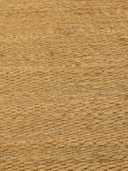 La Redoute Intérieurs Yellow Tanora Jute and Cotton Rug - Image 3 of 5