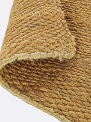 La Redoute Intérieurs Yellow Tanora Jute and Cotton Rug - Image 5 of 5