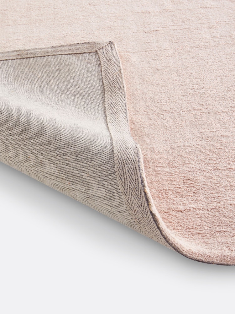 La Redoute Intérieurs Nude Renzo Tufted Cotton Rug - Image 4 of 4 La Redoute Intérieurs Nude Renzo Tufted Cotton Rug - Image 4 of 4