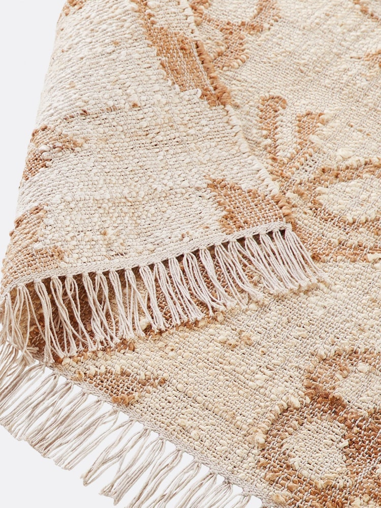 La Redoute Intérieurs Ecru Natural Sidonie Jute Rug - Image 5 of 5 La Redoute Intérieurs Ecru Natural Sidonie Jute Rug - Image 5 of 5