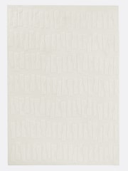 La Redoute Intérieurs Ecru Gioma Abstract Print Rectangular Rug - Image 2 of 5