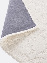 La Redoute Intérieurs Ecru Tyma Woolen Rug with A Flower Print - Image 4 of 4