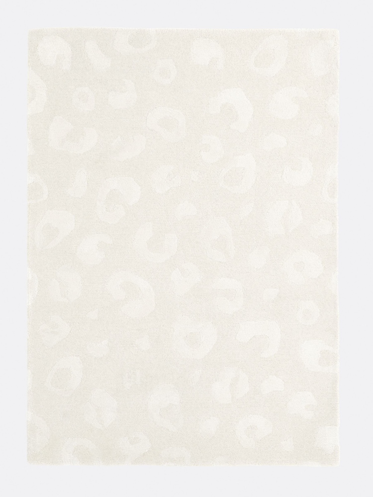 La Redoute Intérieurs Ecru Thelma Leopard Print Wool Rug - Image 2 of 5 La Redoute Intérieurs Ecru Thelma Leopard Print Wool Rug - Image 2 of 5