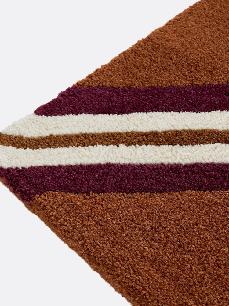 La Redoute Intérieurs Caramel Georgio Wool Rug - Image 2 of 4