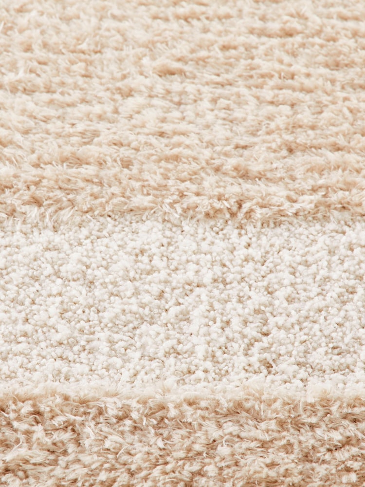 La Redoute Intérieurs Beige Opala Textured Rug - Image 2 of 4
