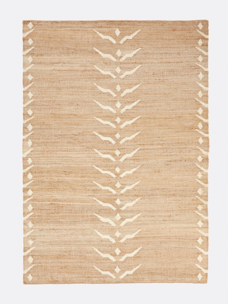 La Redoute Intérieurs Natural Ecru Sorrus Jute Rug - Image 2 of 5 La Redoute Intérieurs Natural Ecru Sorrus Jute Rug - Image 2 of 5