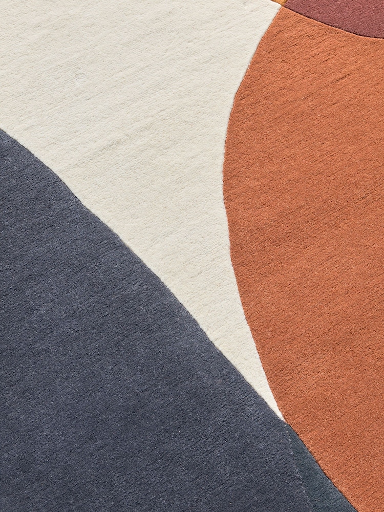 La Redoute Intérieurs Multicolour Signatures Urbana Graphic Colourful Wool Rug - Image 5 of 5 La Redoute Intérieurs Multicolour Signatures Urbana Graphic Colourful Wool Rug - Image 5 of 5