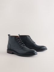 Black Leather Boots - Image 2 of 5