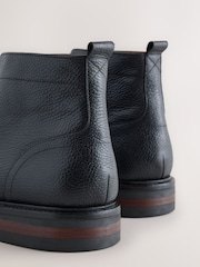 Black Leather Boots - Image 4 of 5