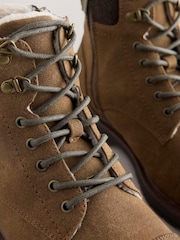 Tan Brown Toecap Boots - Image 3 of 5